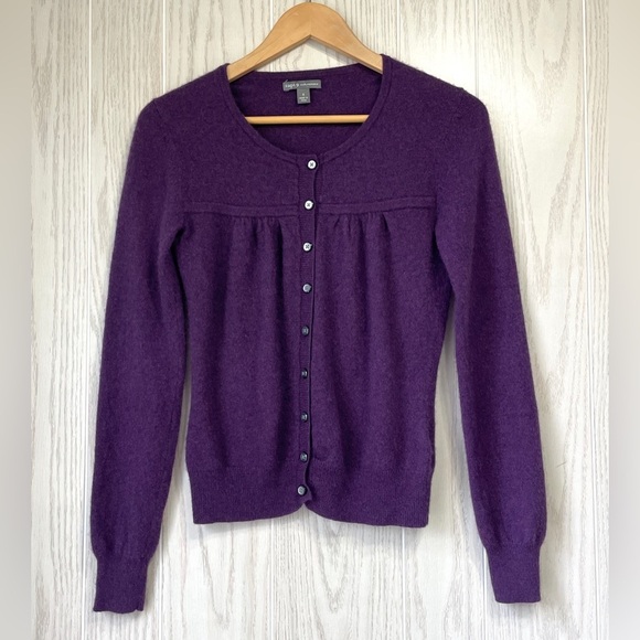 APT. 9 100% Cashmere Cardigan/ Sweater Sz S EUC - Picture 1 of 3